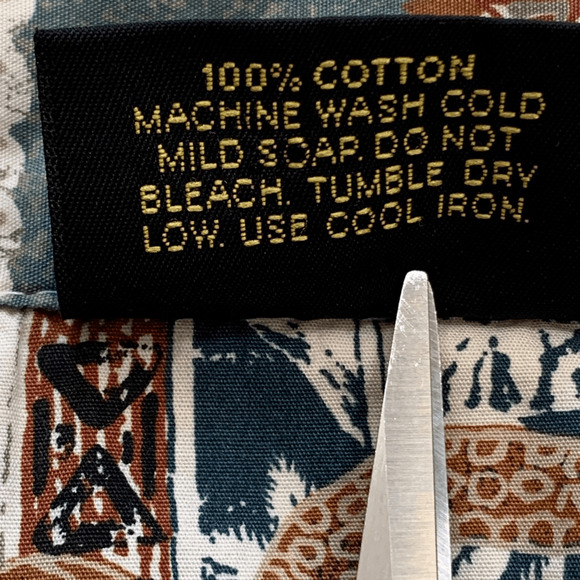 Vintage 90s Royal Creations Hawaiian Printed Shirt Sea Turtle Made in Hawaii Top - Picture 11 of 12